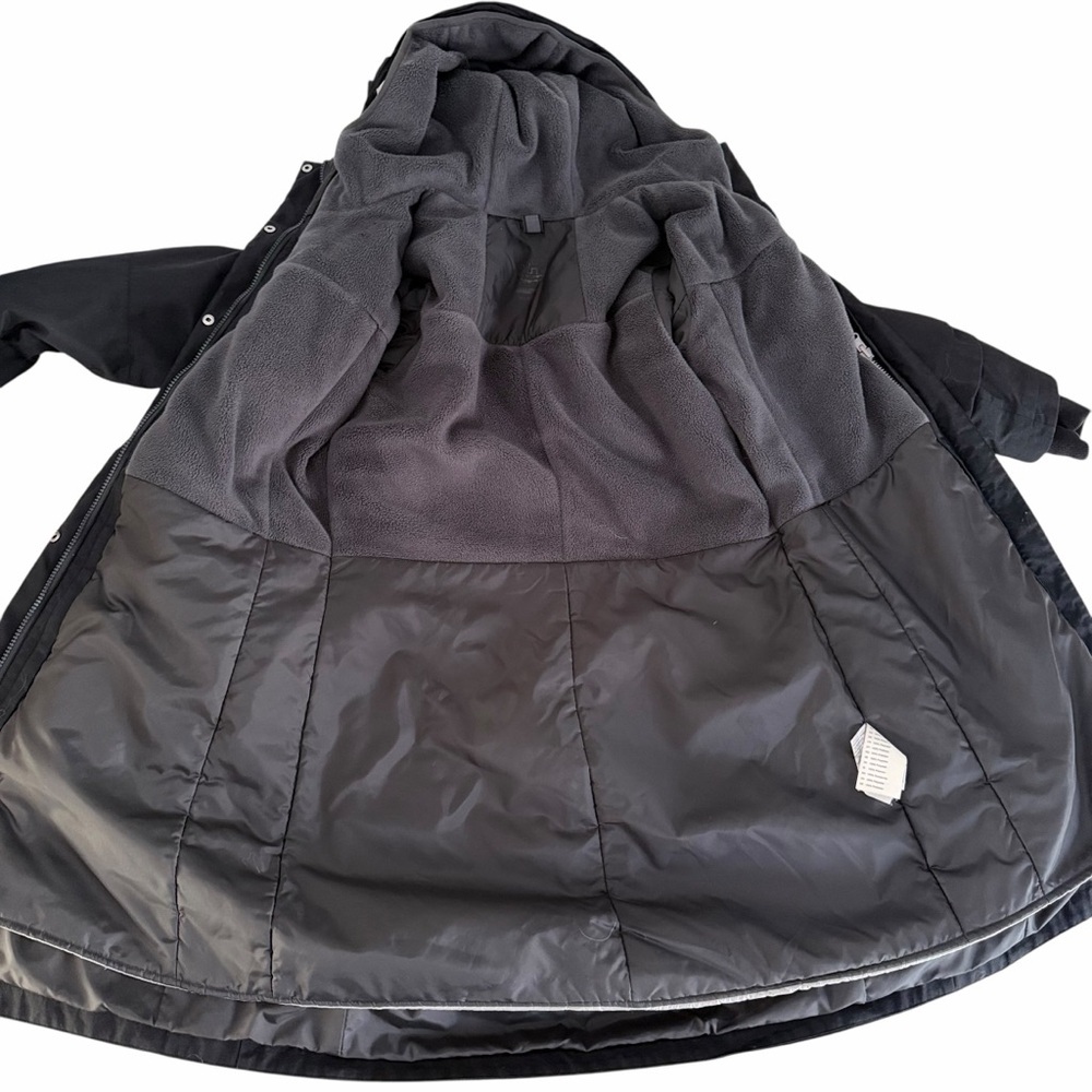 HELLY HANSEN Black 3-in-1 Winter Jacket Parka Coat size m - Picture 7 of 16